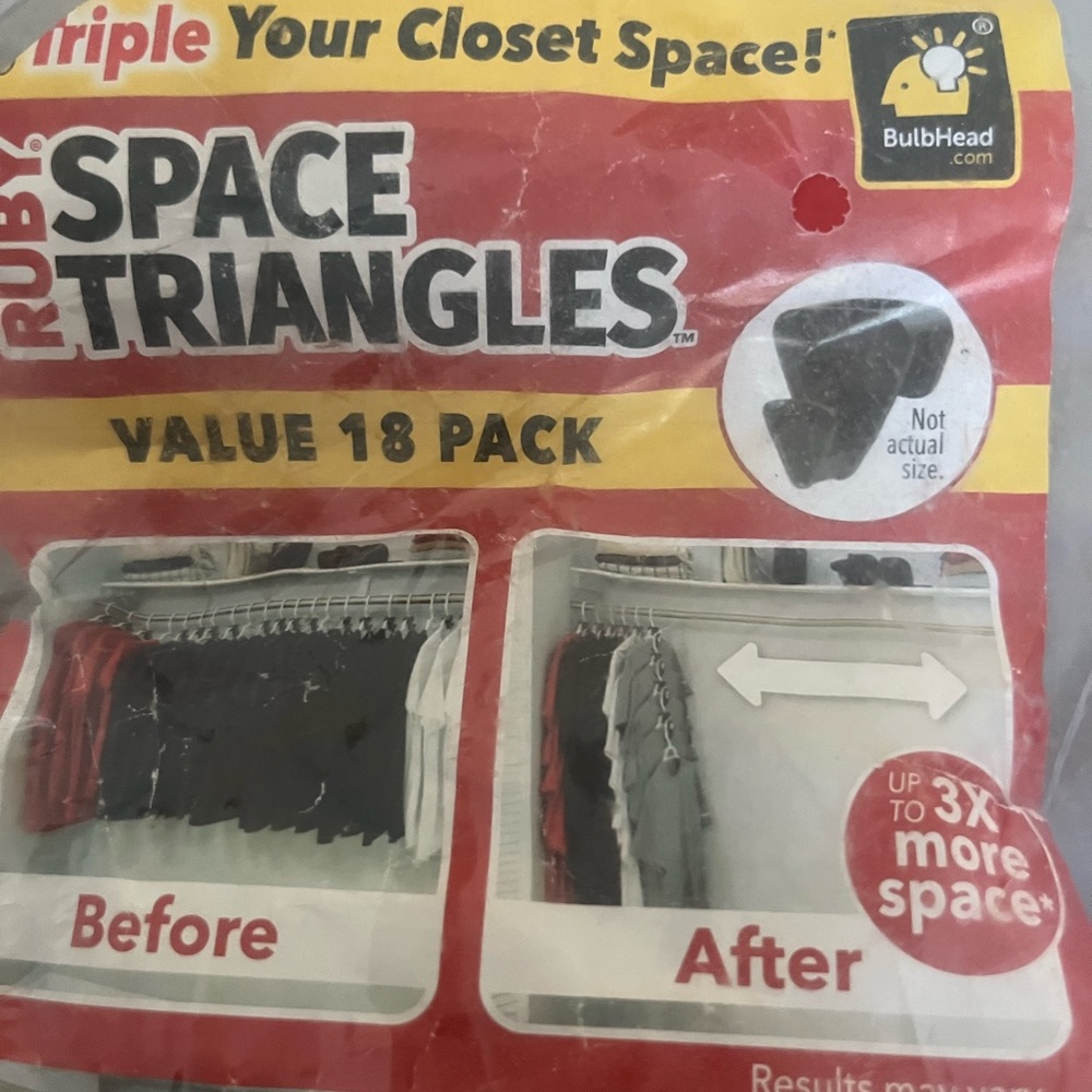 Rubbermaid Space Triangles Value Pack